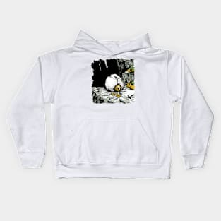 The creepy eyeballer Kids Hoodie